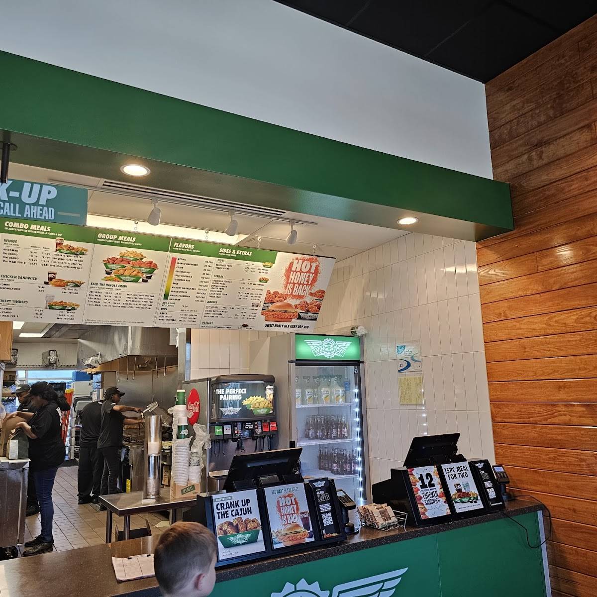 Wingstop меню