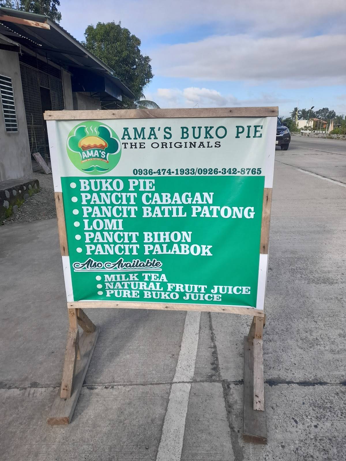 AMA'S Buko Pie меню