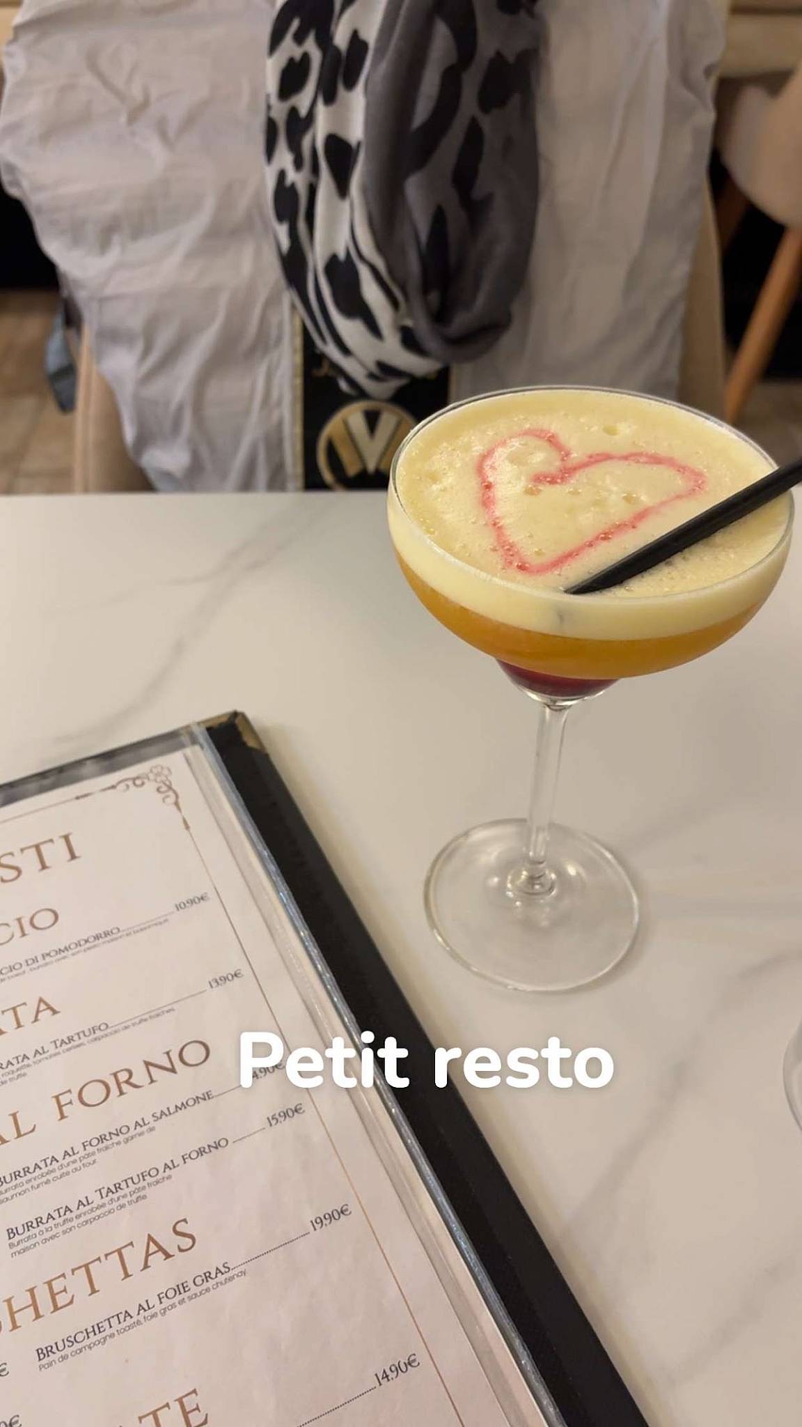 Amore Mio Rouen меню