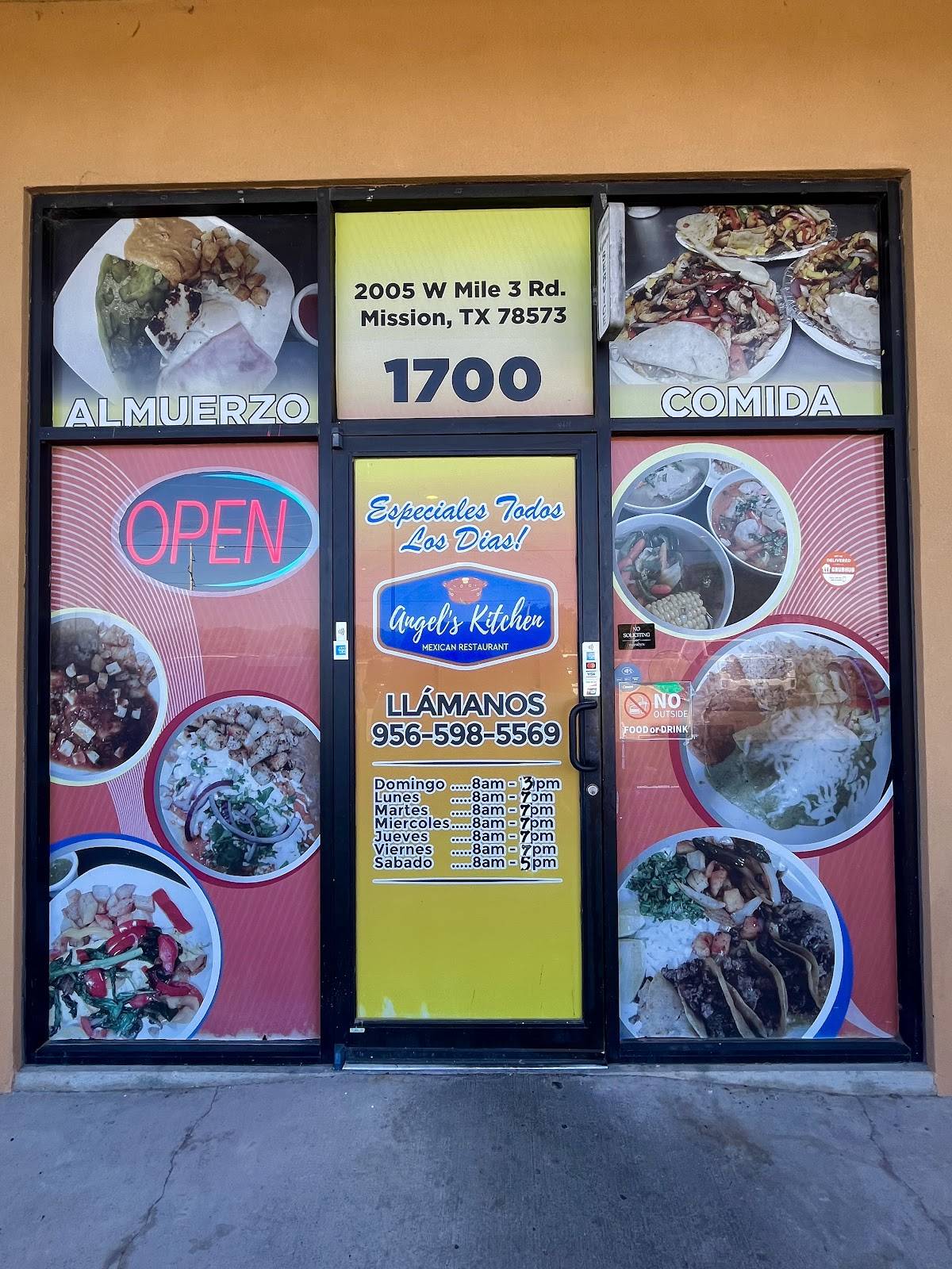 Angel's Kitchen Mexican Restaurant меню