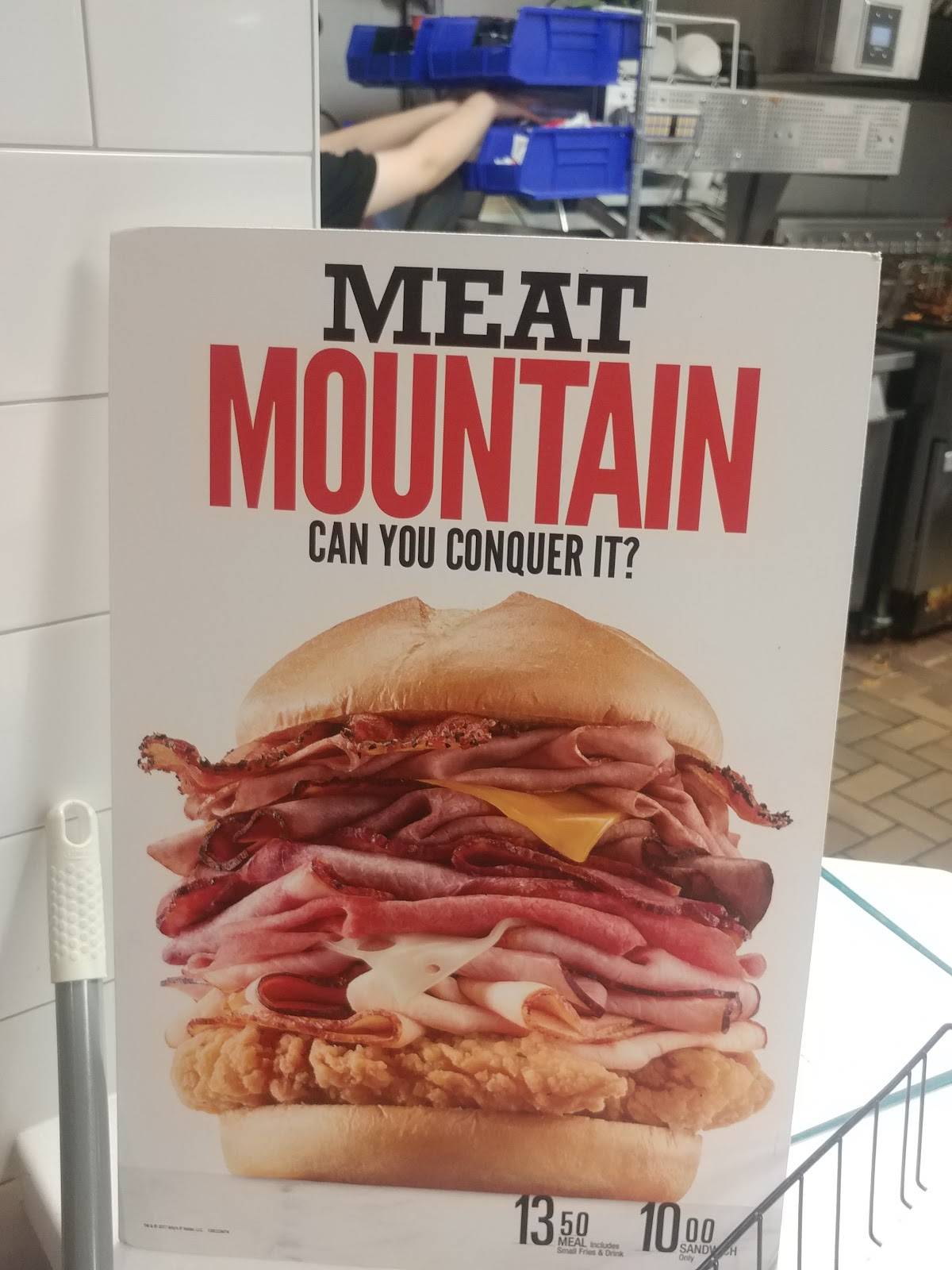 Arby's меню