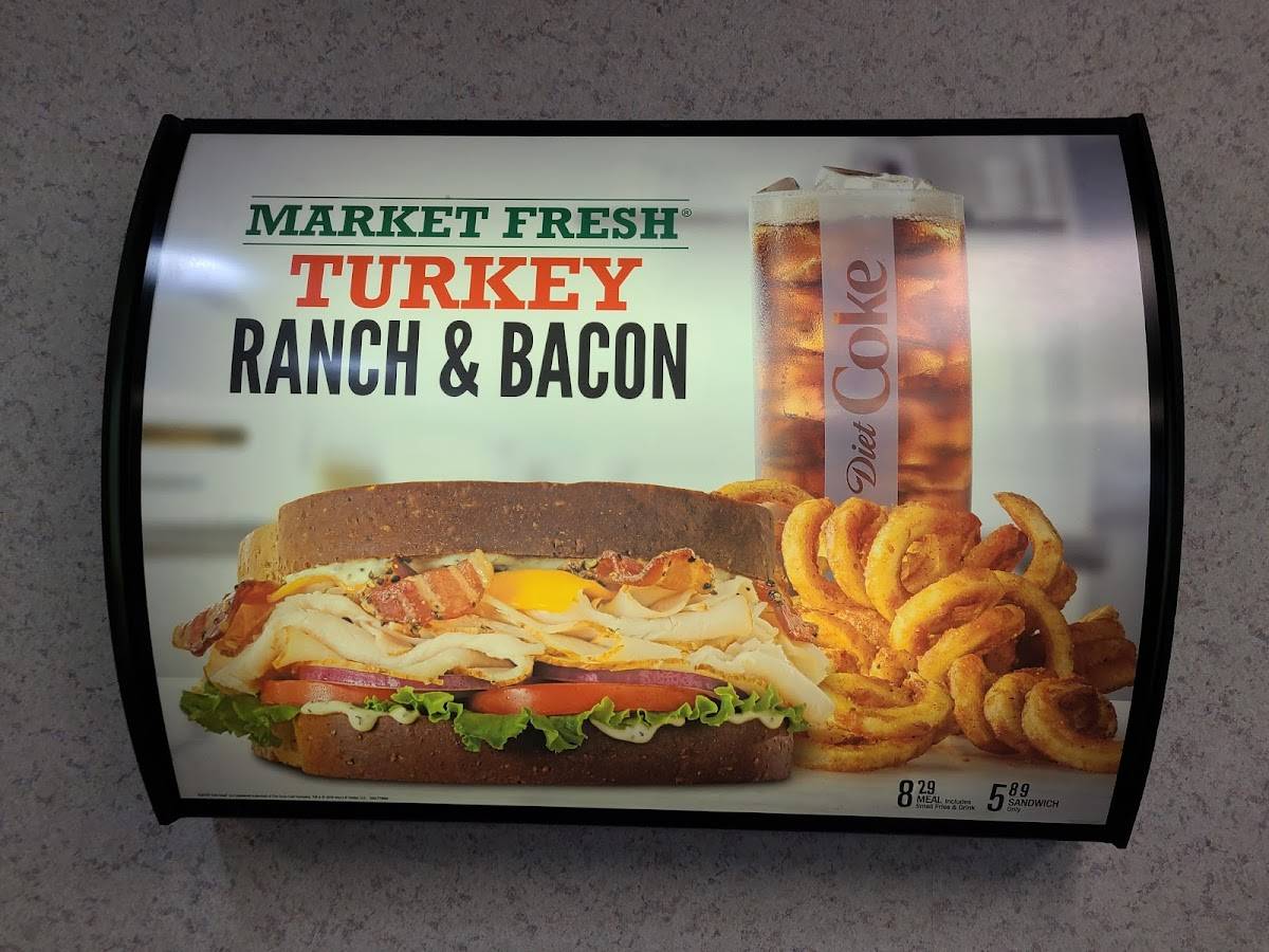 Arby's меню