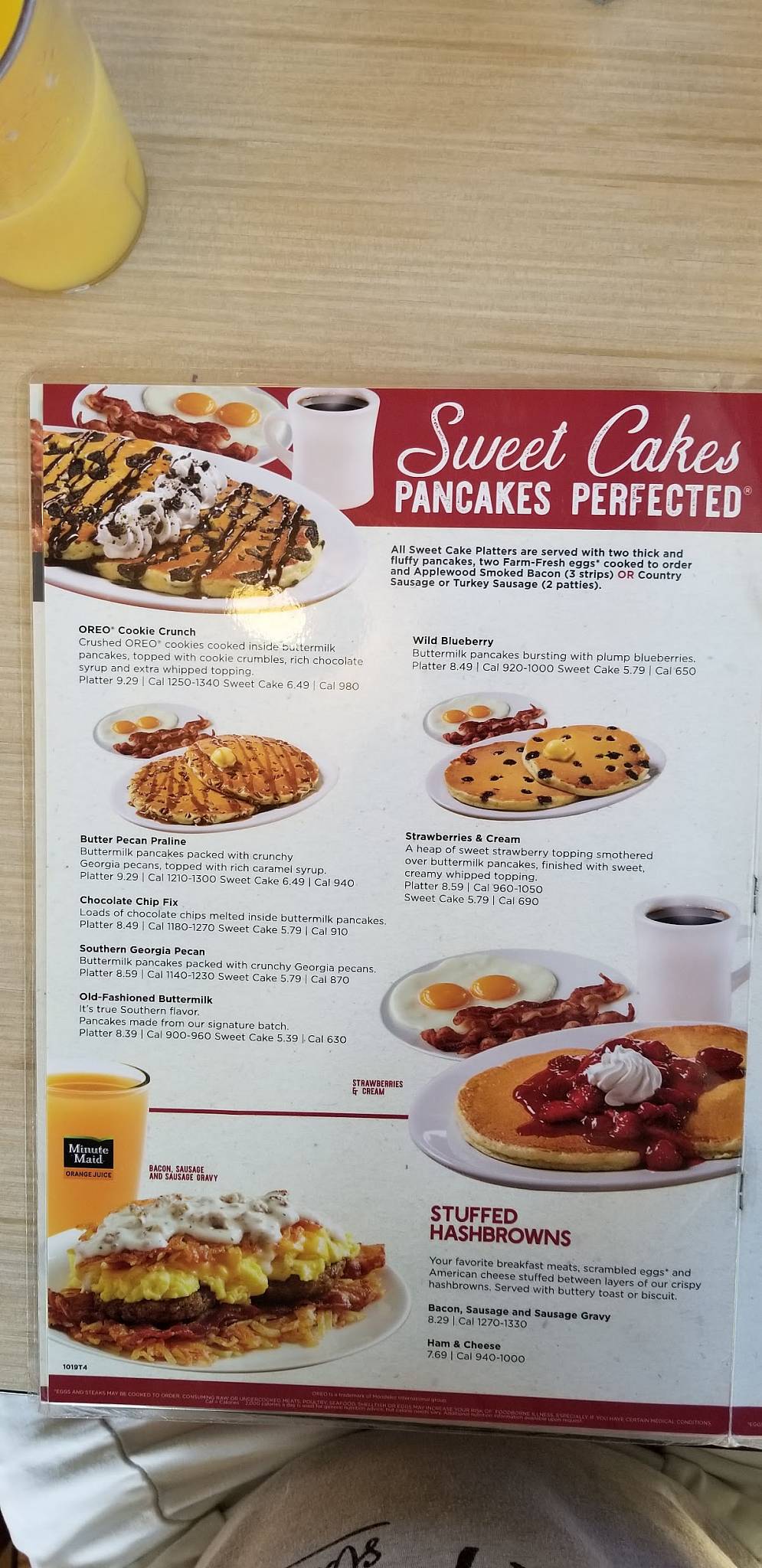 Huddle House меню