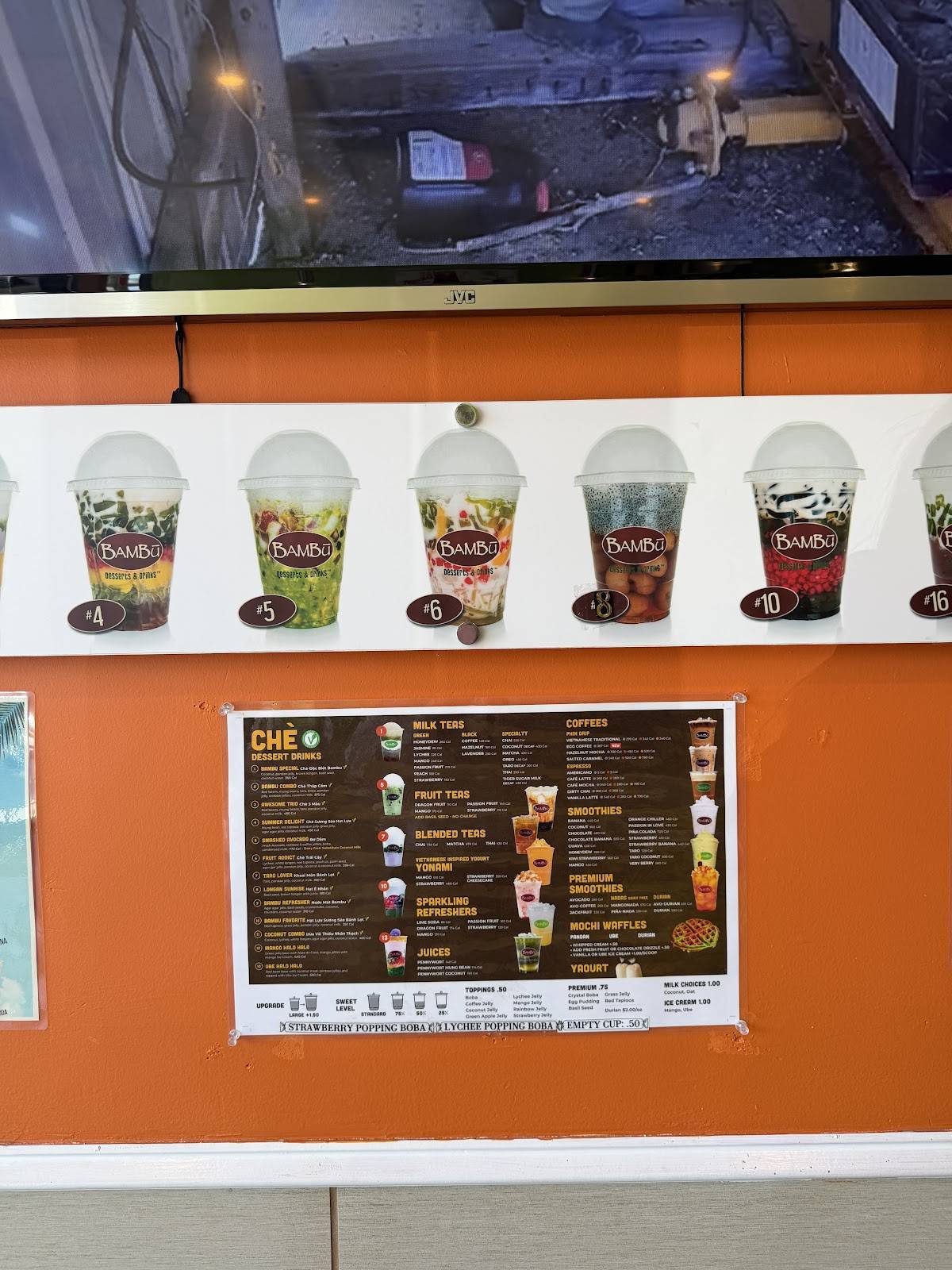 Bambu Dessert Drinks меню
