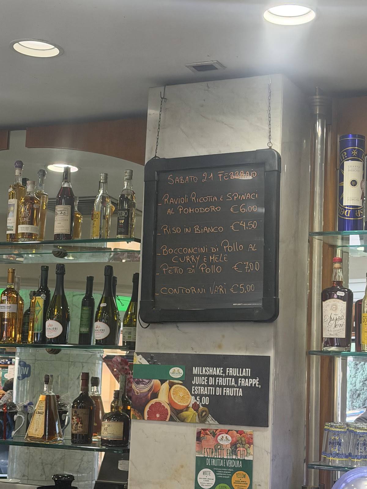 Bar Pasticceria Gelateria Napoleoni меню