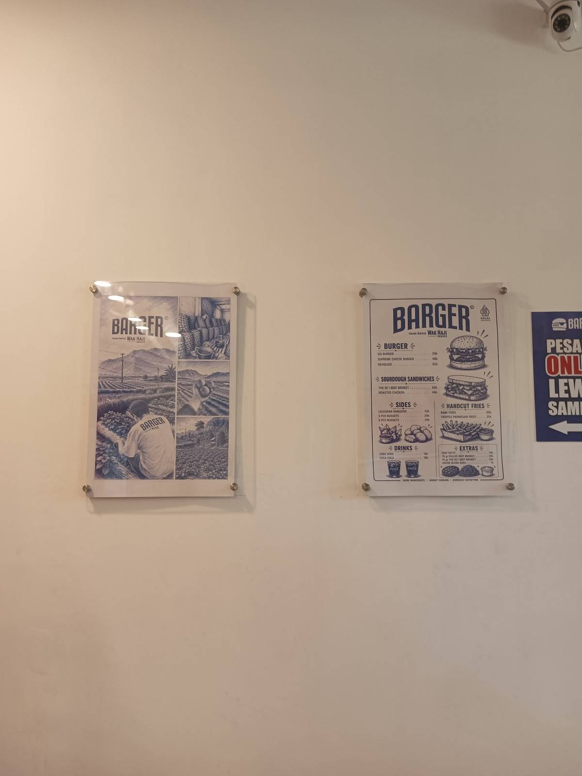 Barger меню