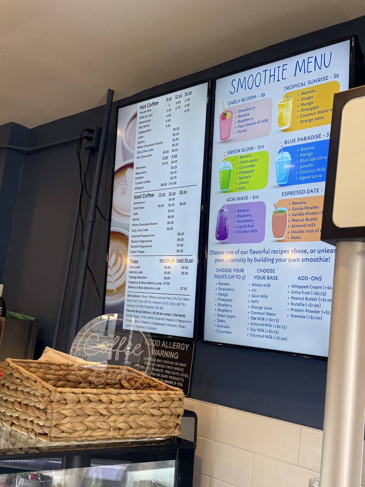Blue Ridge Cafe меню