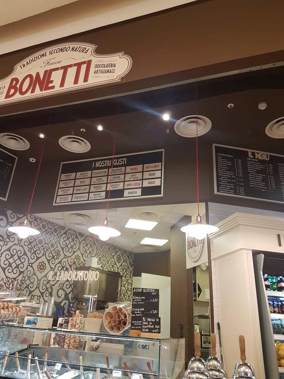 Bonetti меню