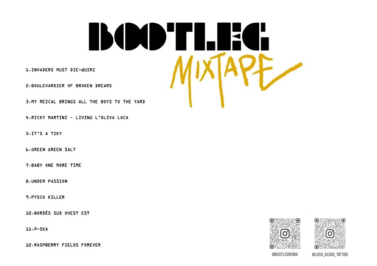 Bootleg меню