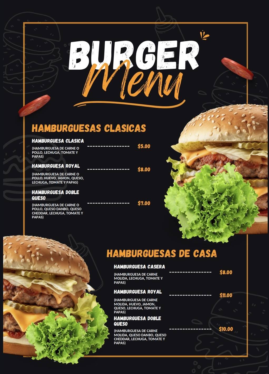 Broaster PICO RICO меню