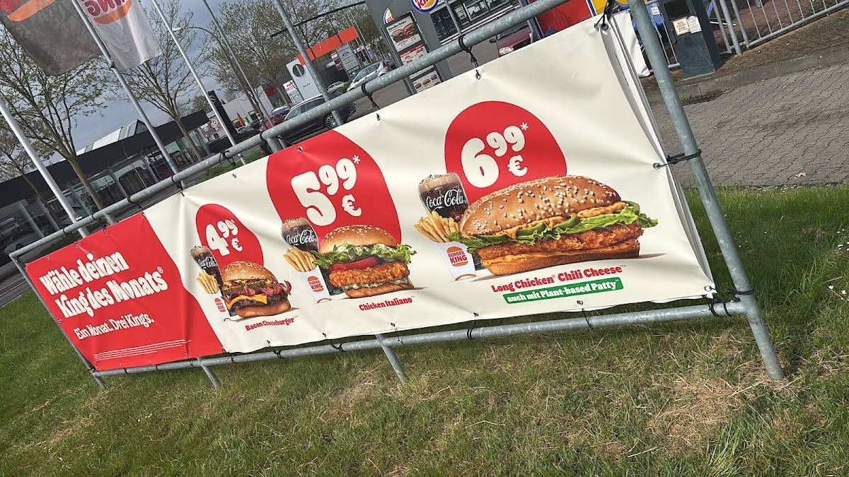 Burger King Rheinbach меню