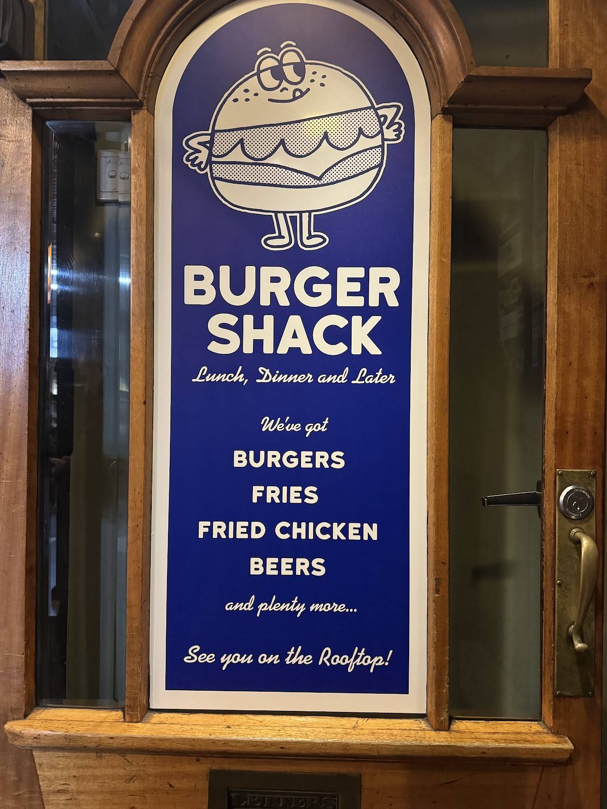 Burger Shack меню