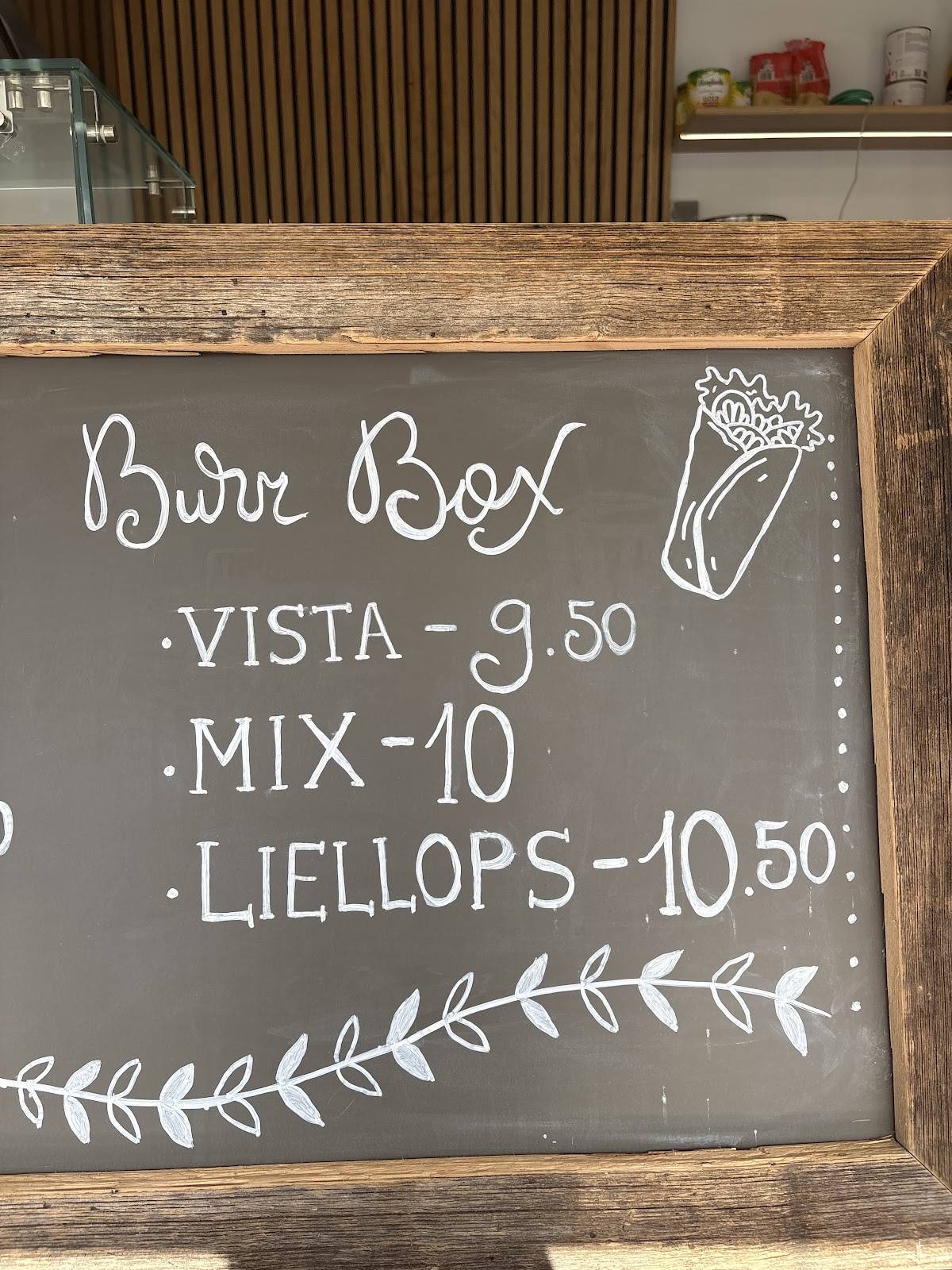 Burr.food меню