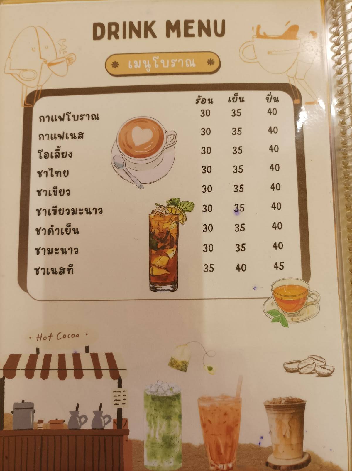 Buttercup Café меню