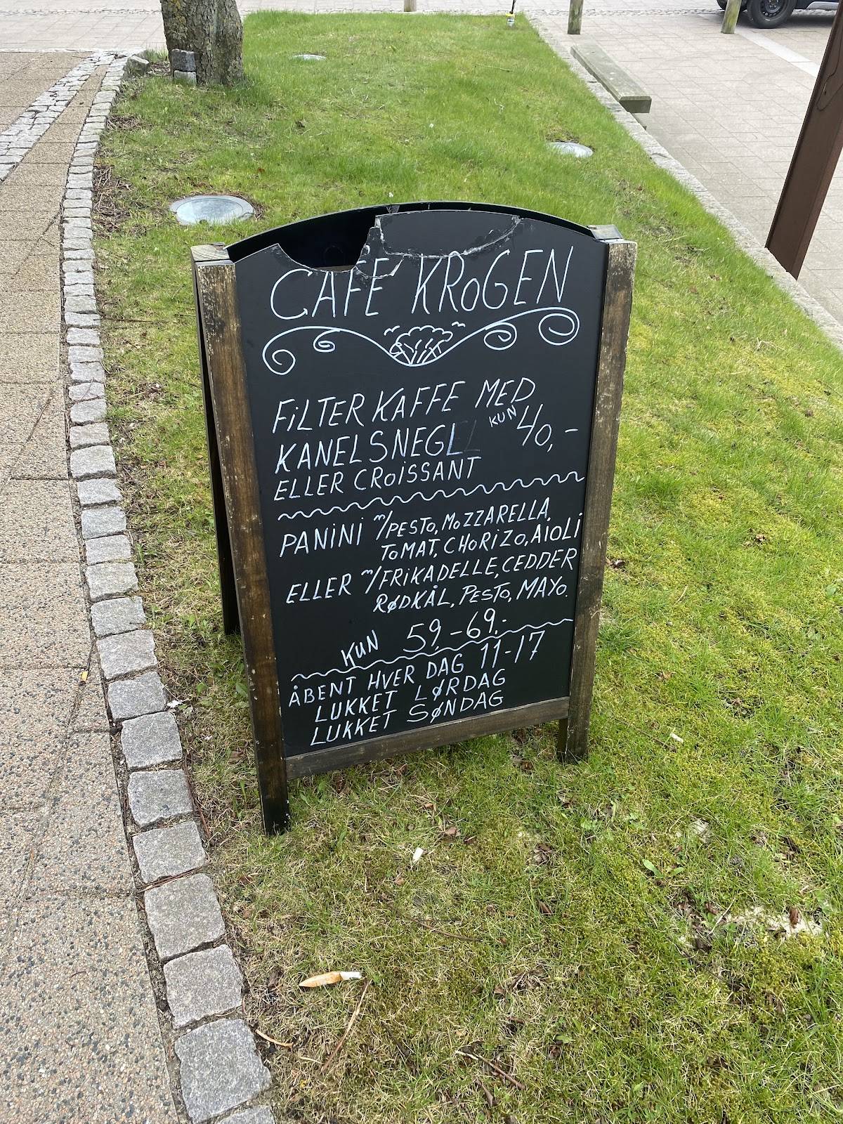 Cafe Krogen меню
