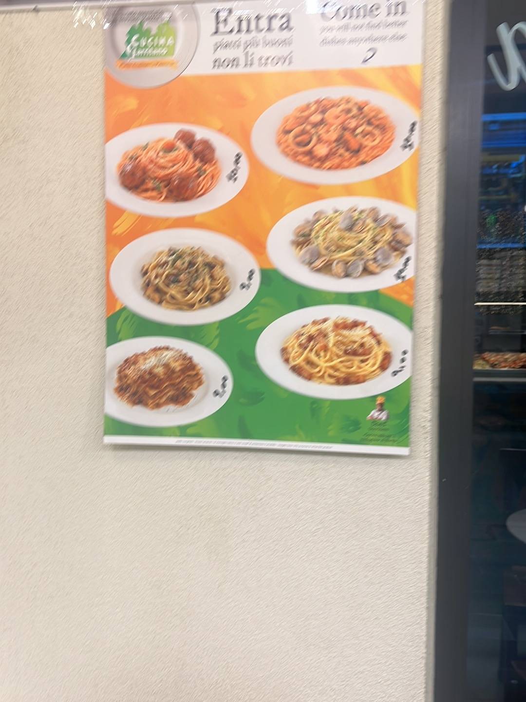L'angolo della pizza меню