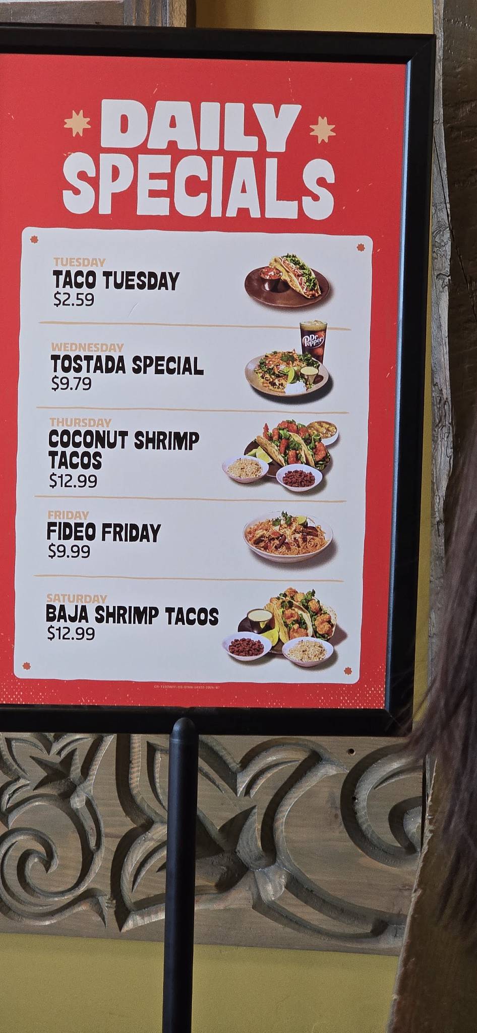 Cafe Rio Fresh Modern Mexican меню