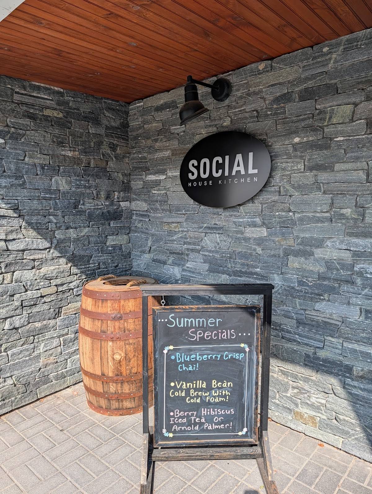 Social House Kitchen меню