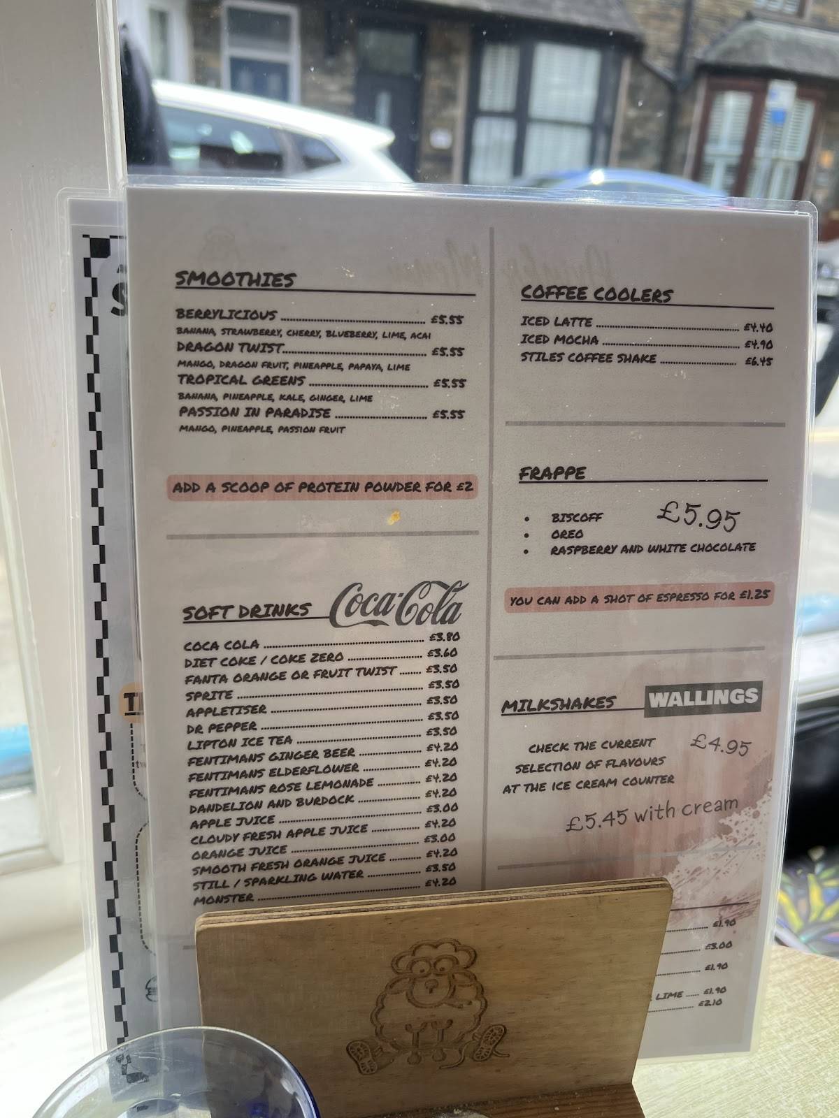 Stiles Coffee Bar меню