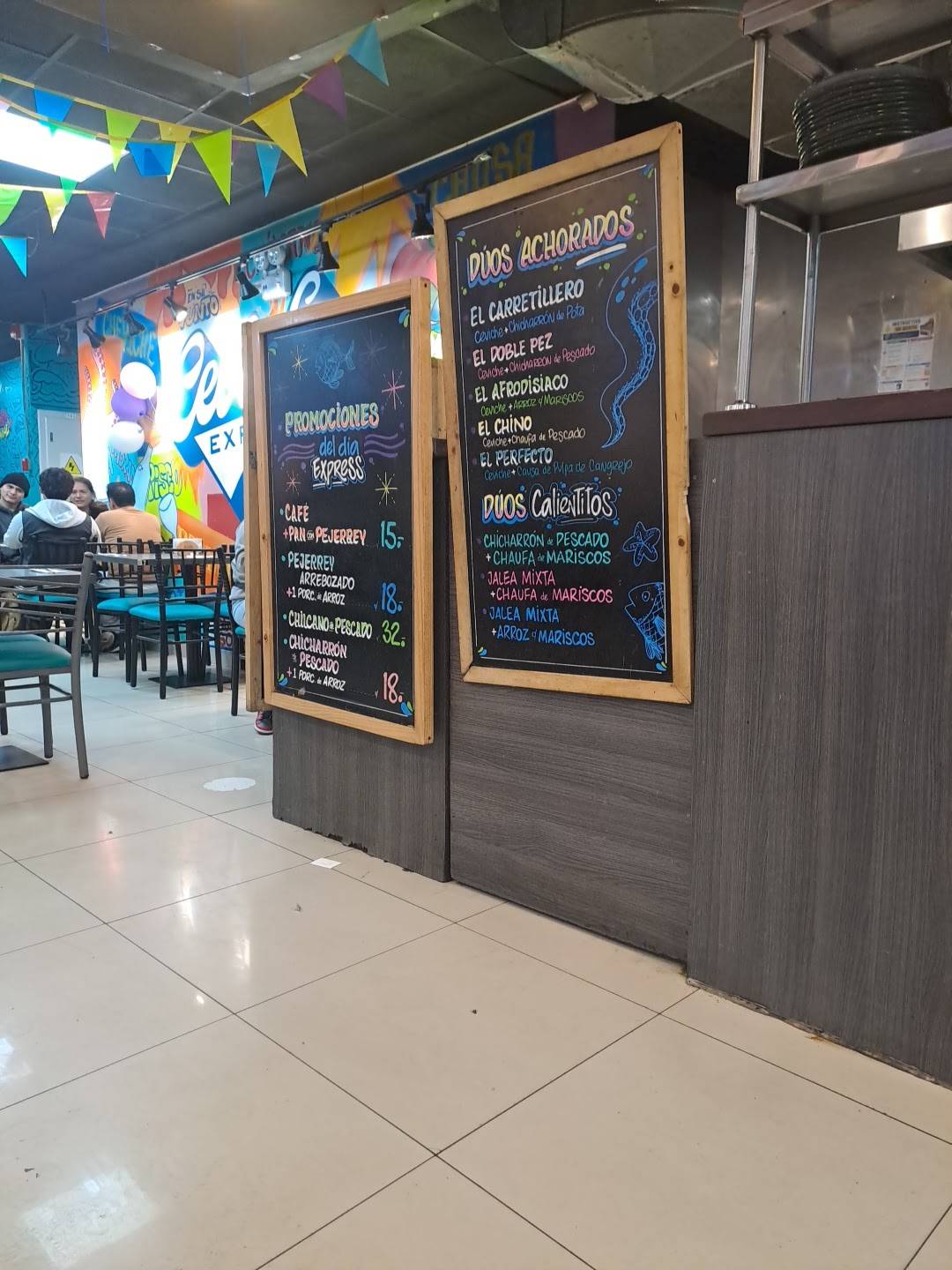 Ceviche Express меню
