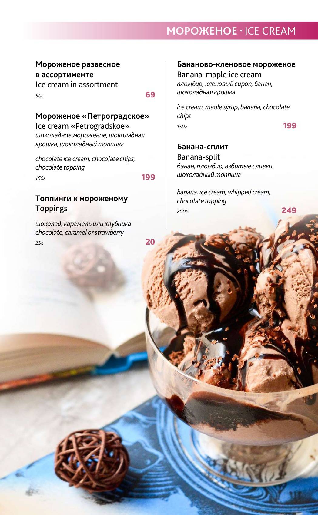 Чайникофф меню