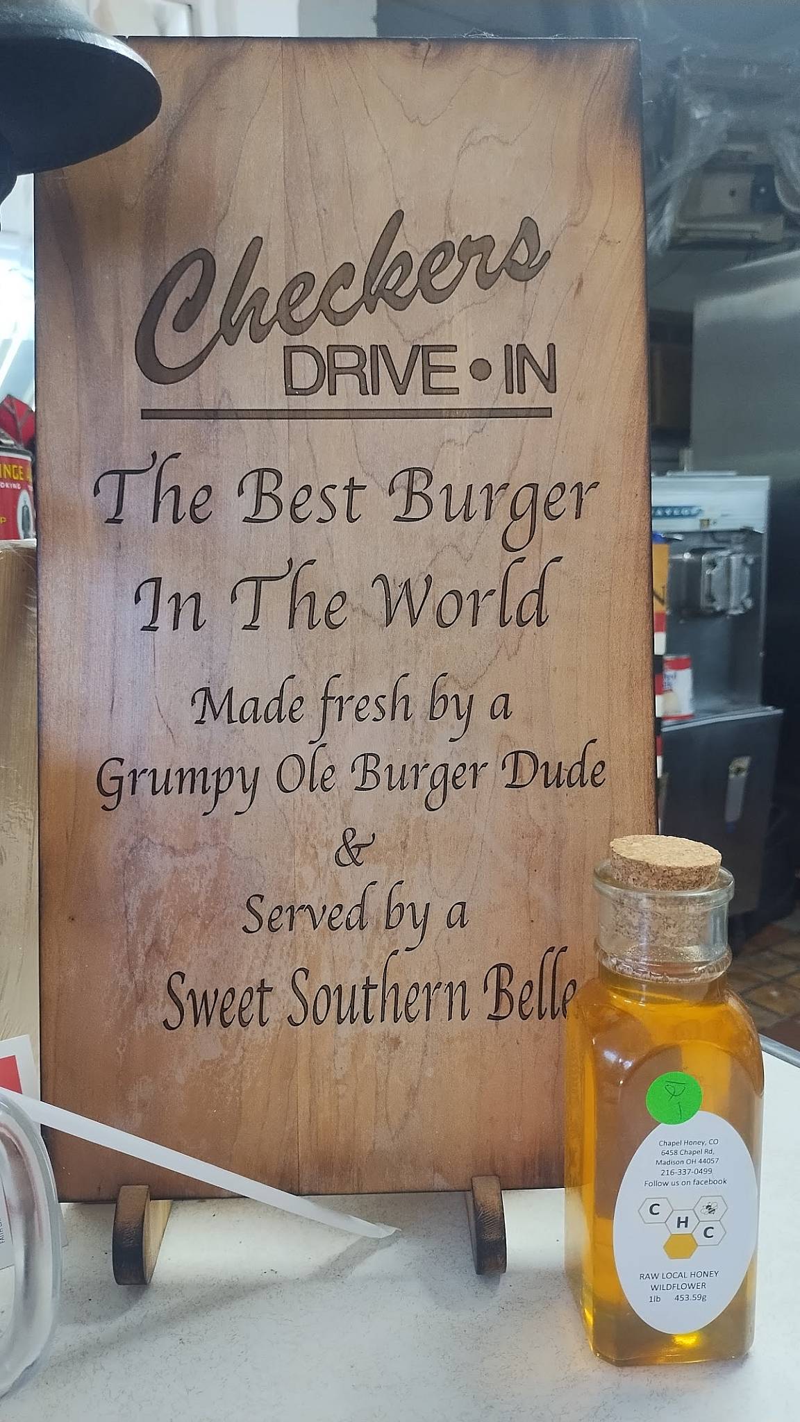 Checkers Drive-In Home of the best Burger in the World меню