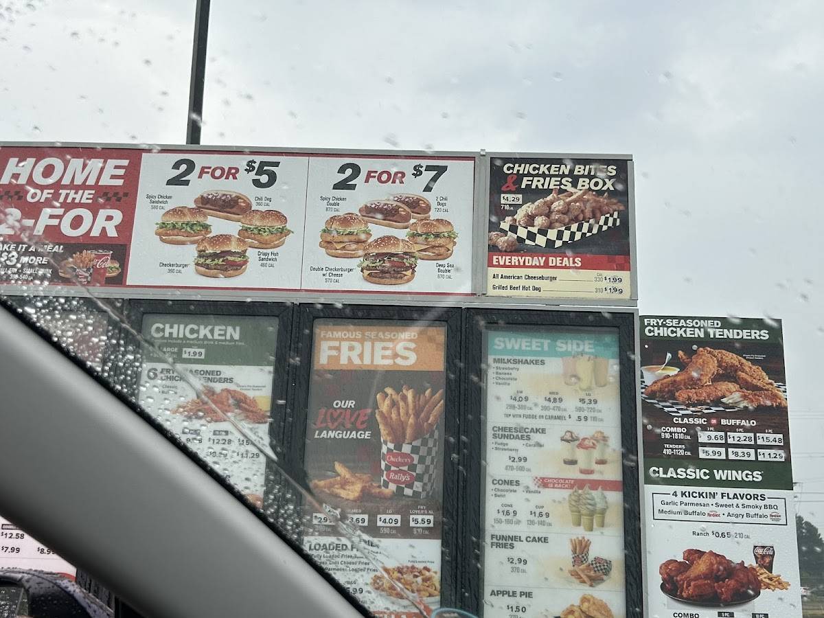Checkers меню