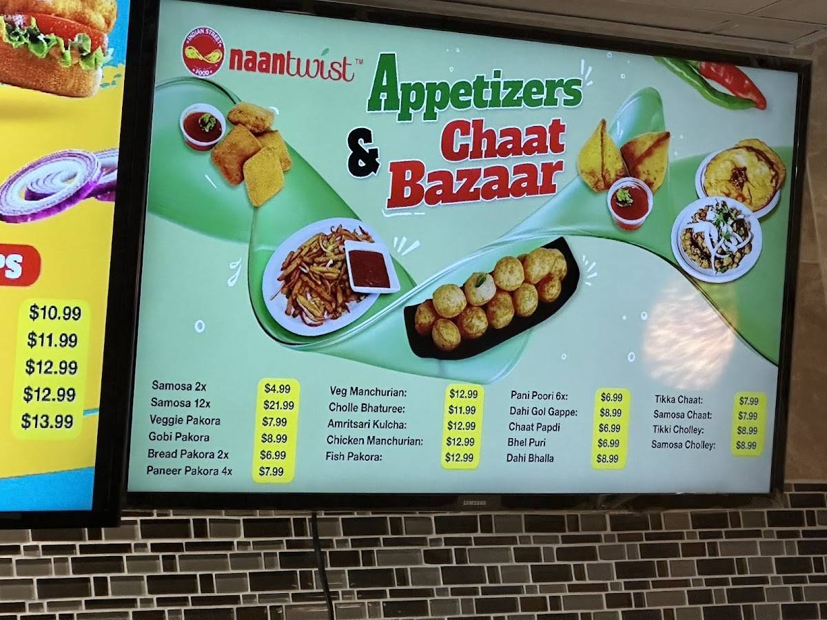Pizza Twist меню