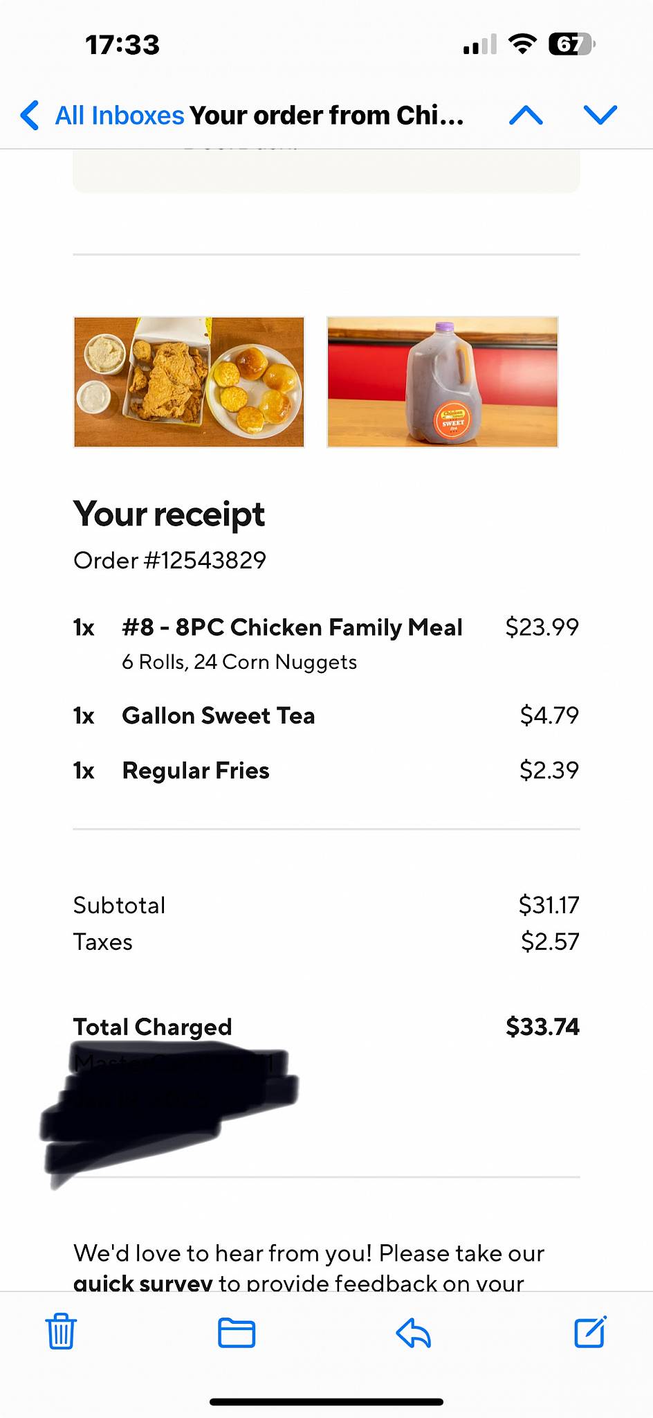 Chicken Express меню