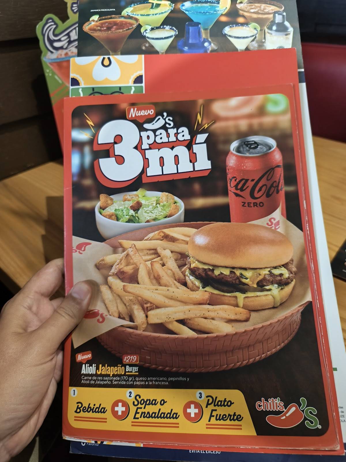 Chili's меню