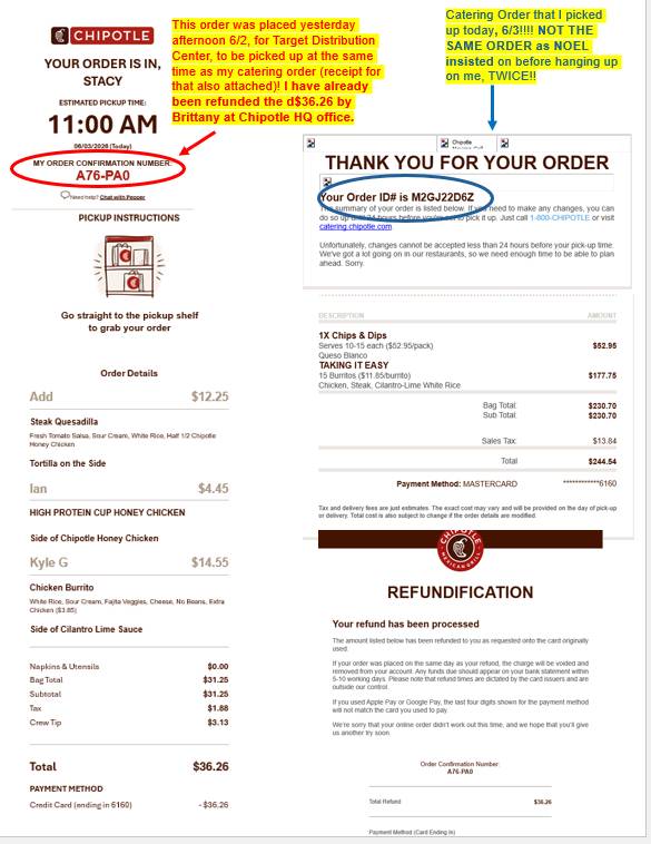 Chipotle Mexican Grill меню
