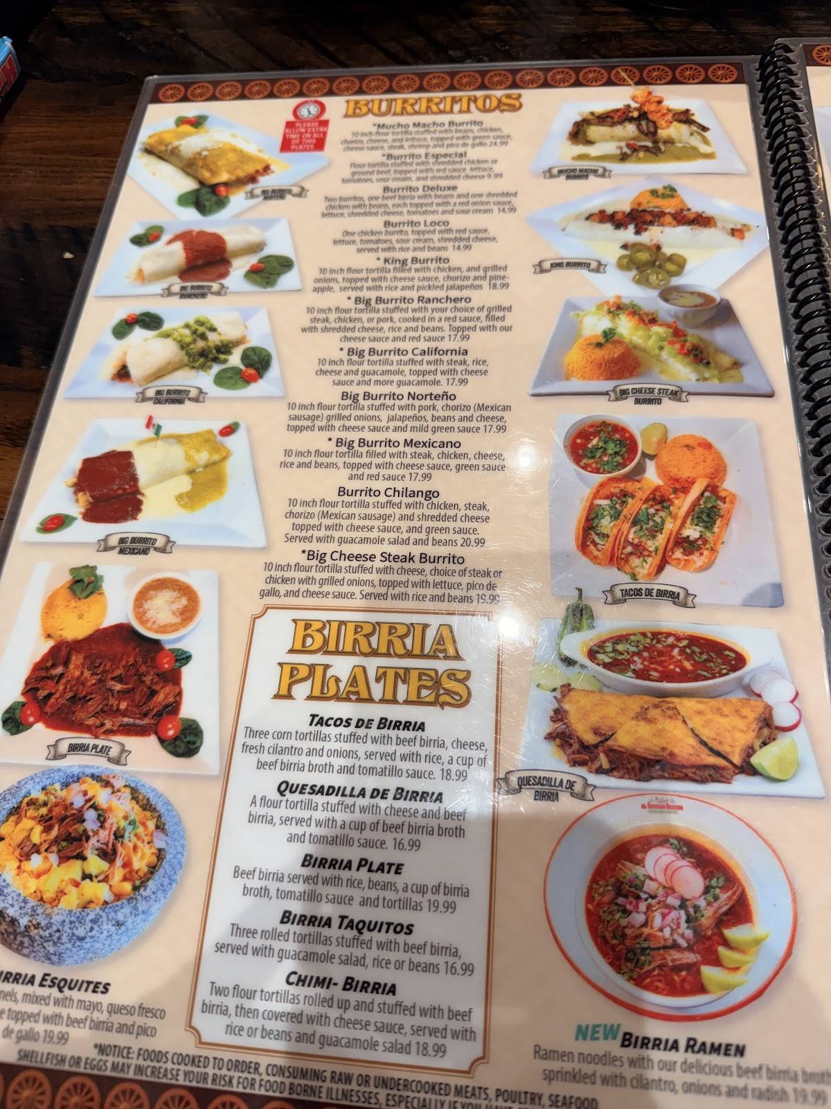 El Rancho Grande - Sharonville меню