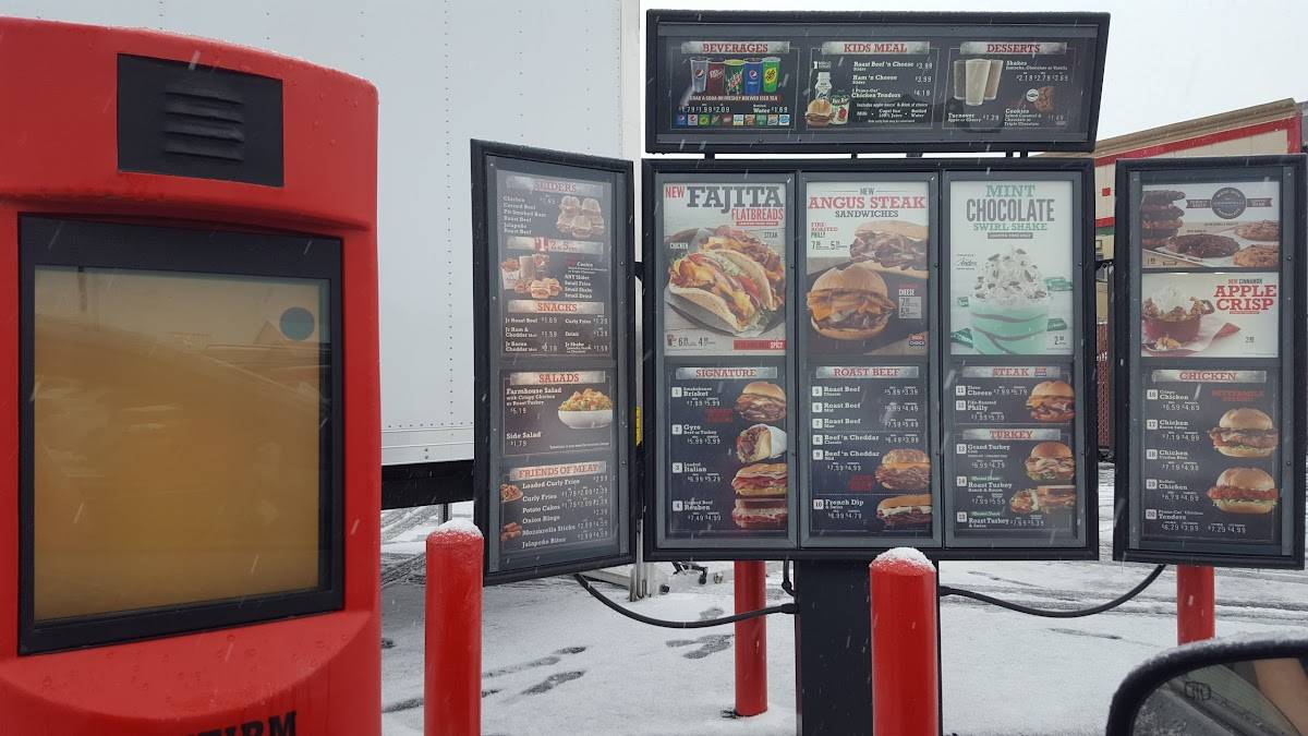 Arby's меню