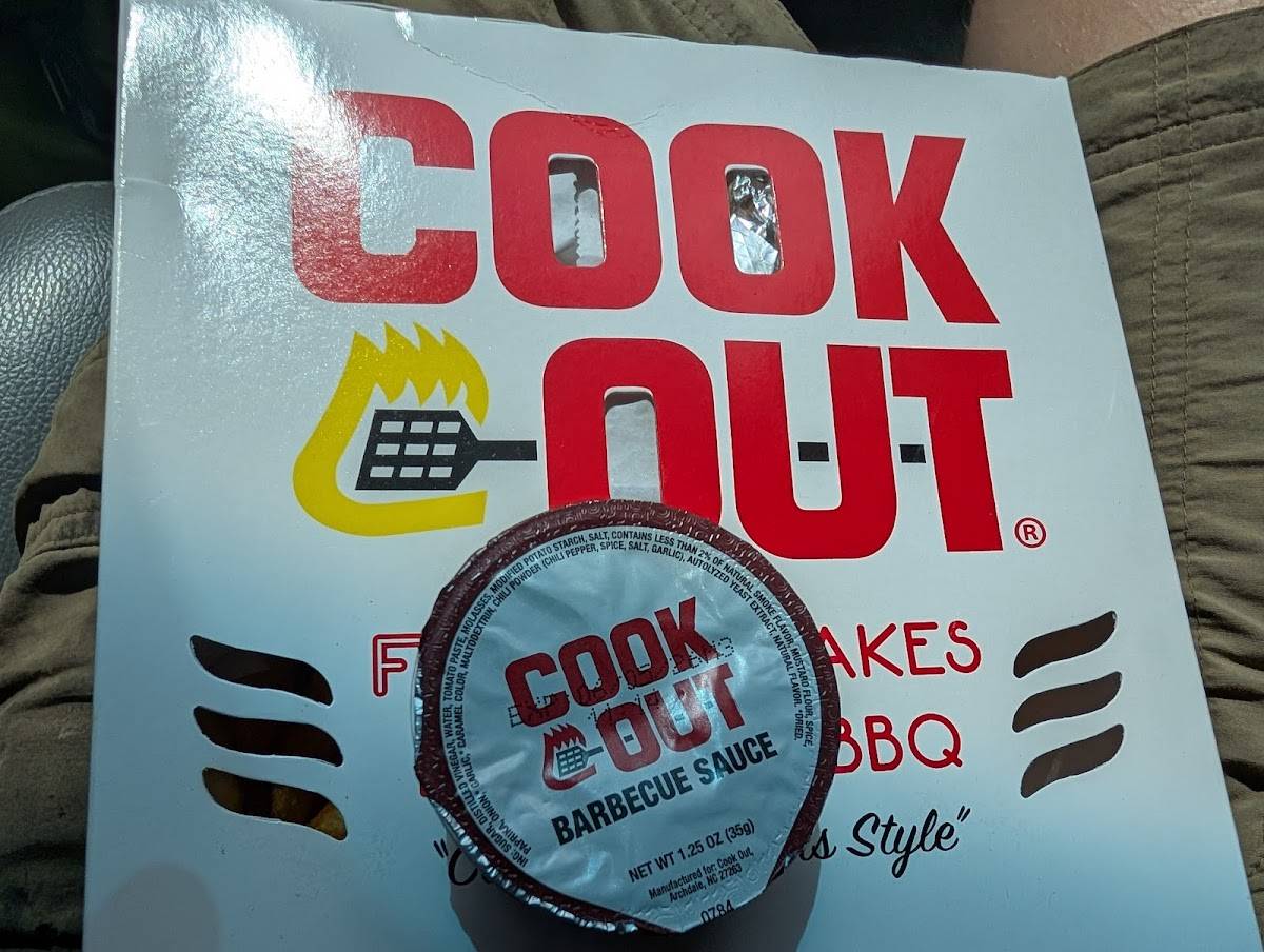 Cook Out меню
