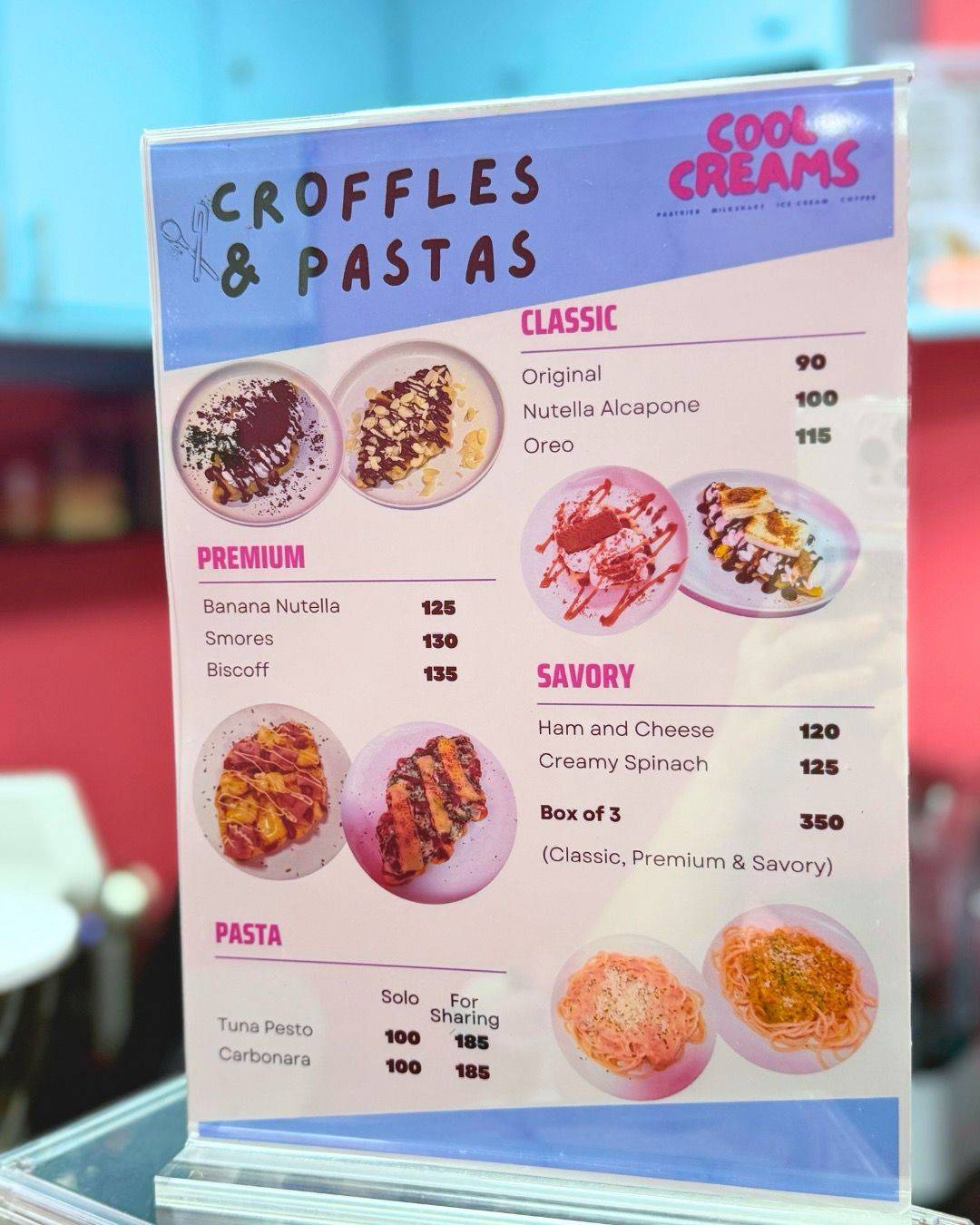 Cool Creams Cafe меню