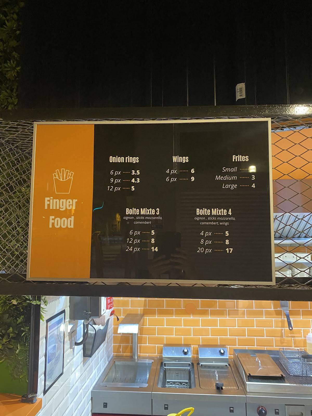 Corner Food меню