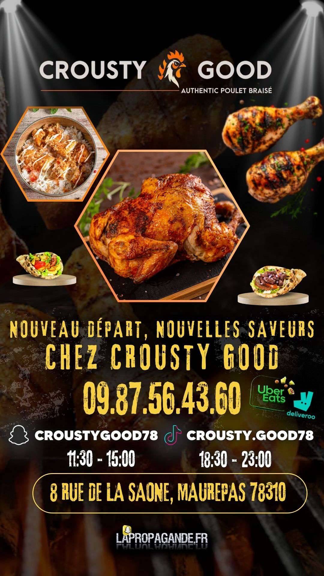 Crousty Good меню