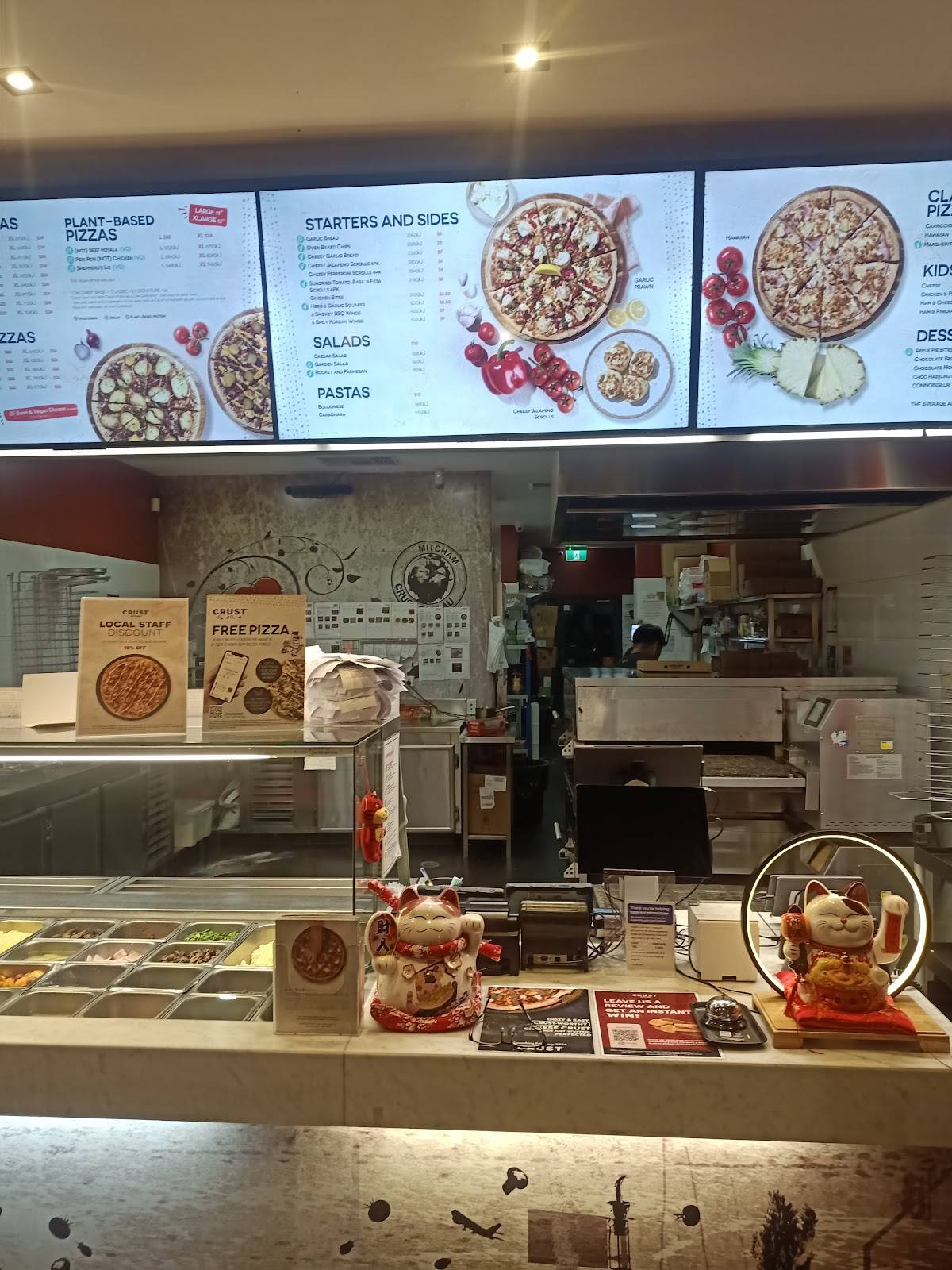 Crust Pizza Mitcham меню