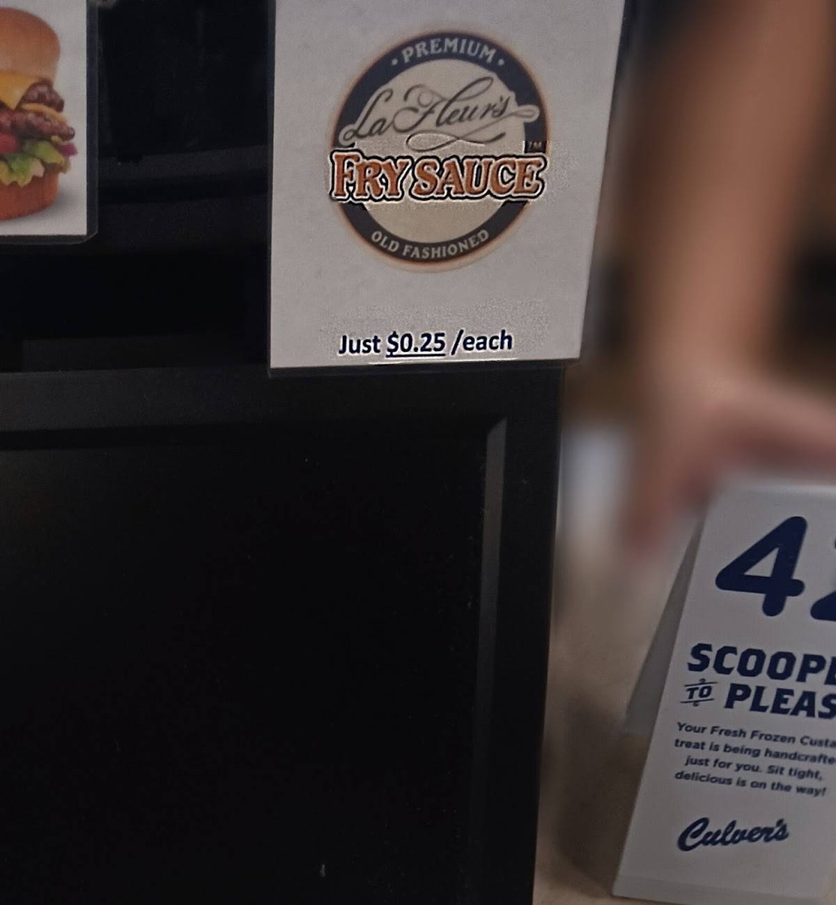 Culver’s меню