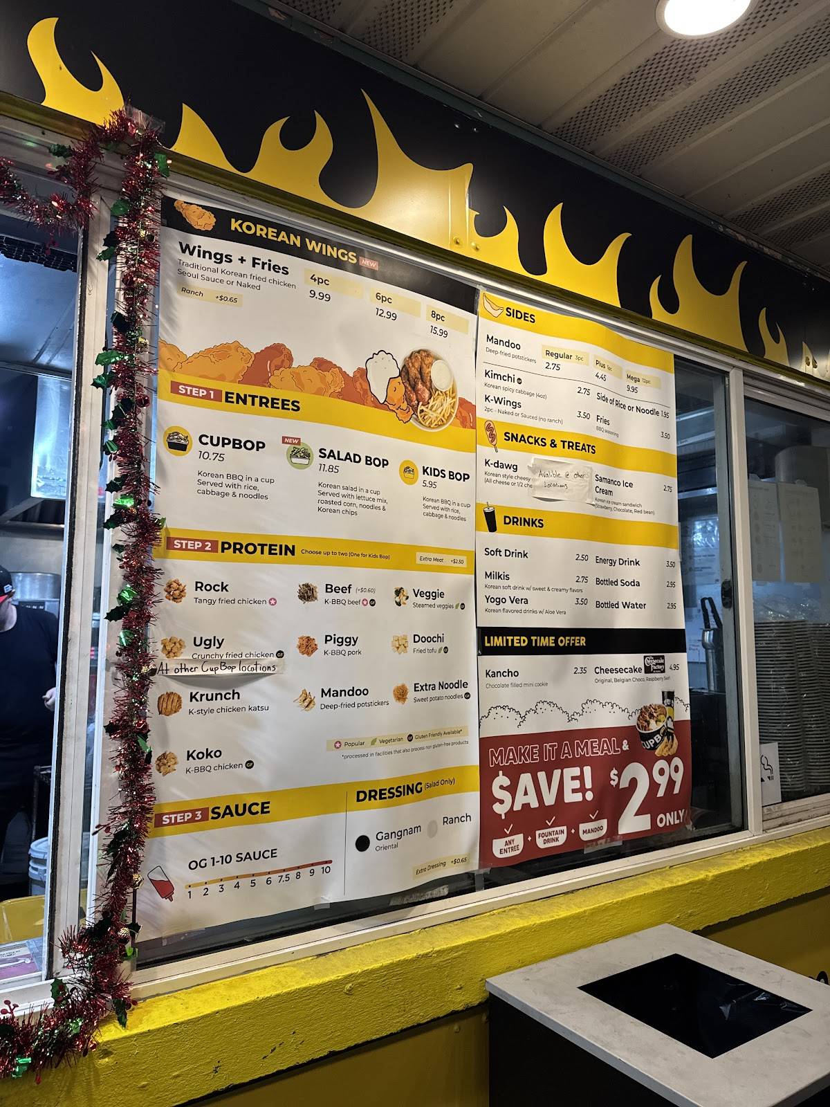 Cupbop - Korean BBQ in a Cup меню