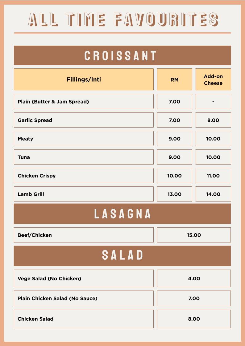 DM Choice Cafe меню