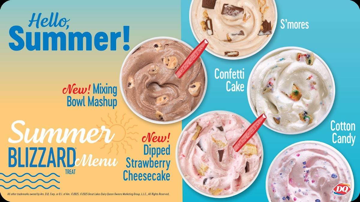 Dairy Queen меню