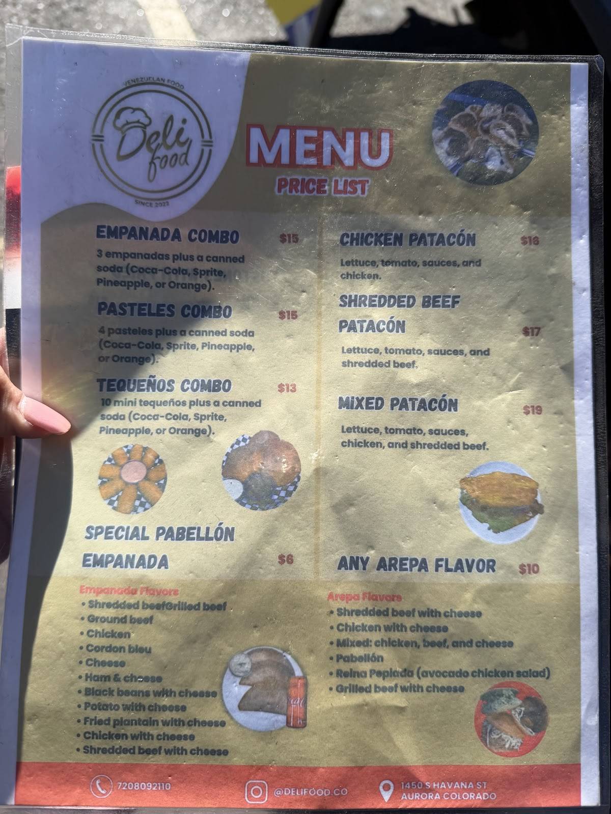 Delifood меню