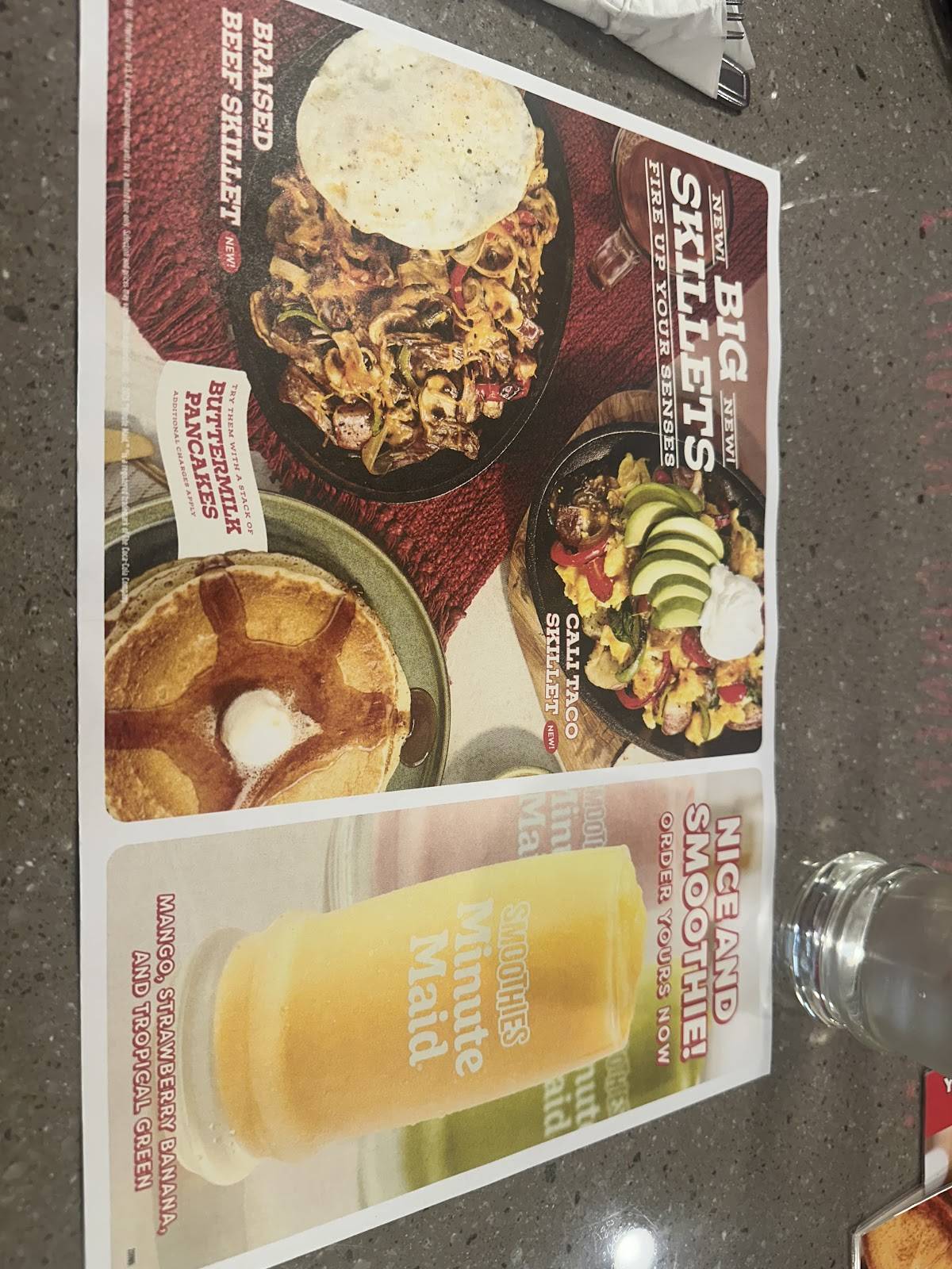 Denny's Restaurant меню