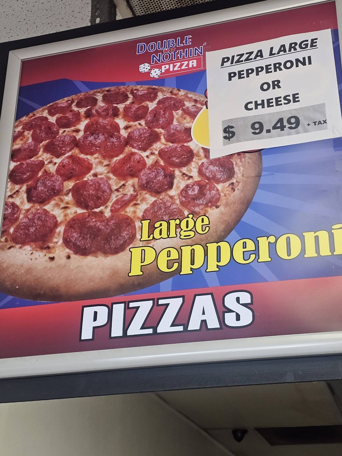 Double or Nothin' Pizza меню