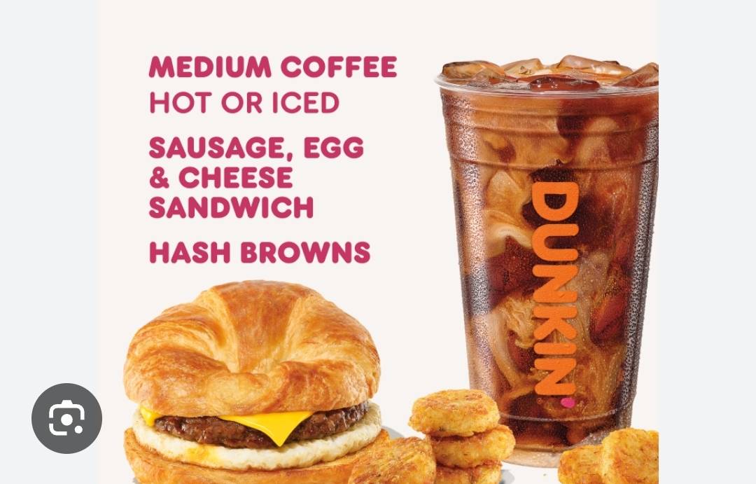 Dunkin' меню