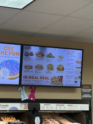 Dunkin' меню