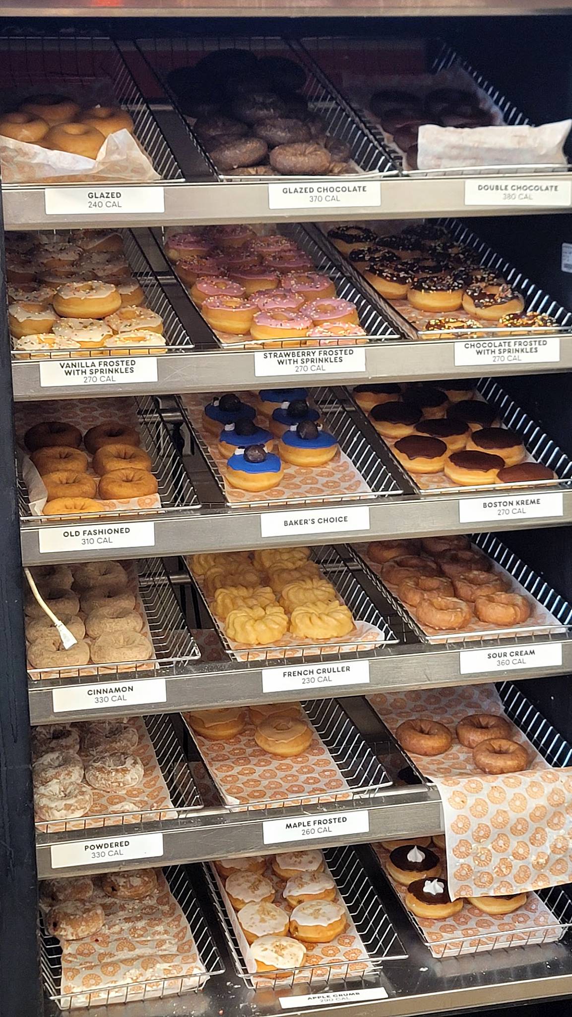 Dunkin' меню