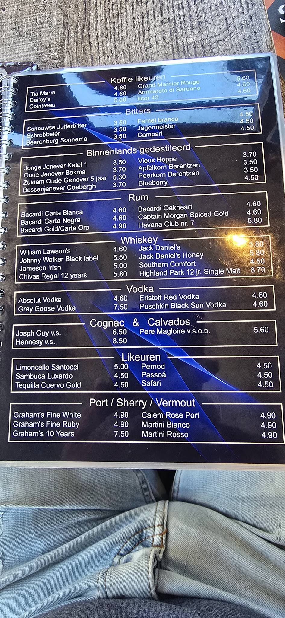 Eetcafé Simpel меню