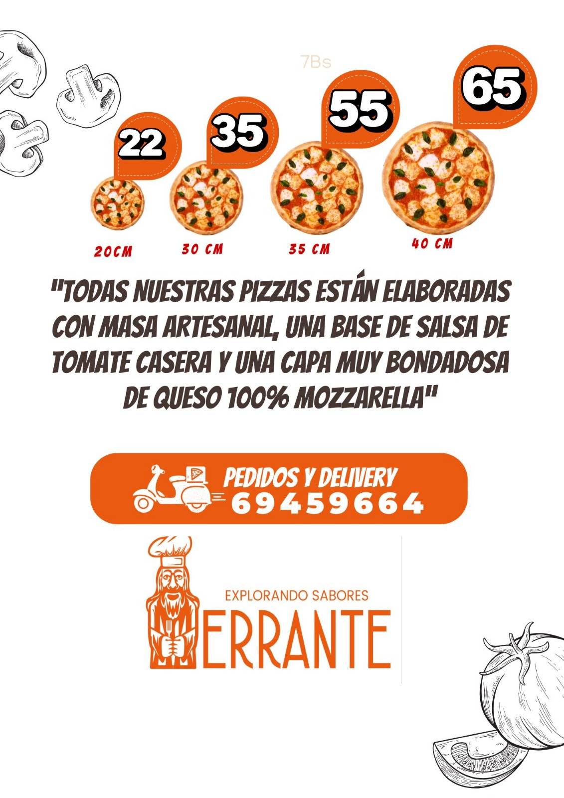 El Errante меню